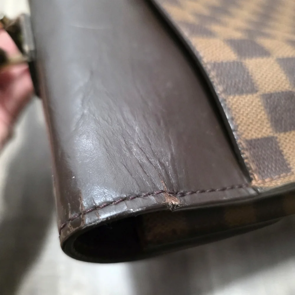 Louis Vuitton Vintage 1998 Altona Damier Ebene Bag Briefcase Classy y2k laptop